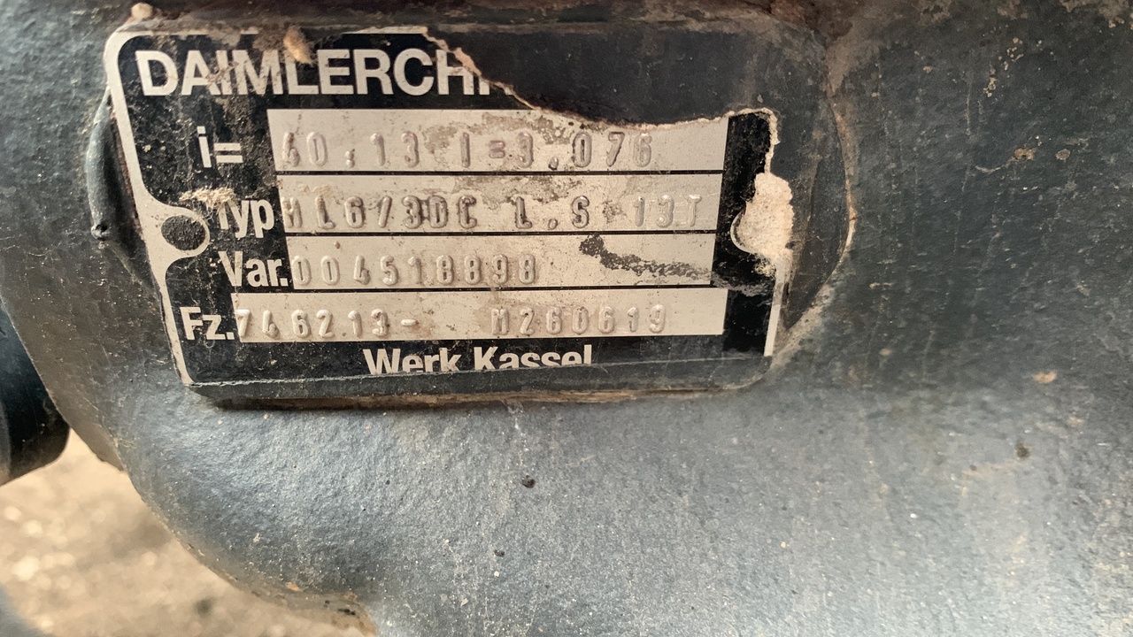 REAR AXLE HL6-FINAL DRIVE 13:40 ACTROS MP2 - As en onderdelen voor Vrachtwagen: afbeelding 2 REAR AXLE HL6-FINAL DRIVE 13:40 ACTROS MP2 - As en onderdelen voor Vrachtwagen: afbeelding 2