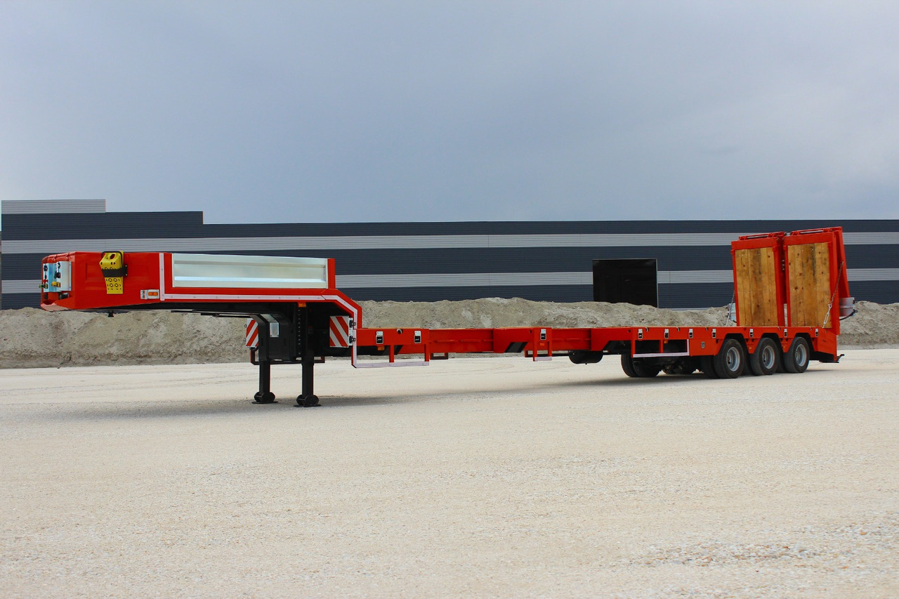 Nieuw Dieplader oplegger EMIRSAN 3 AXLE EXTENDABLE PLATFORM LOWBED: afbeelding 9