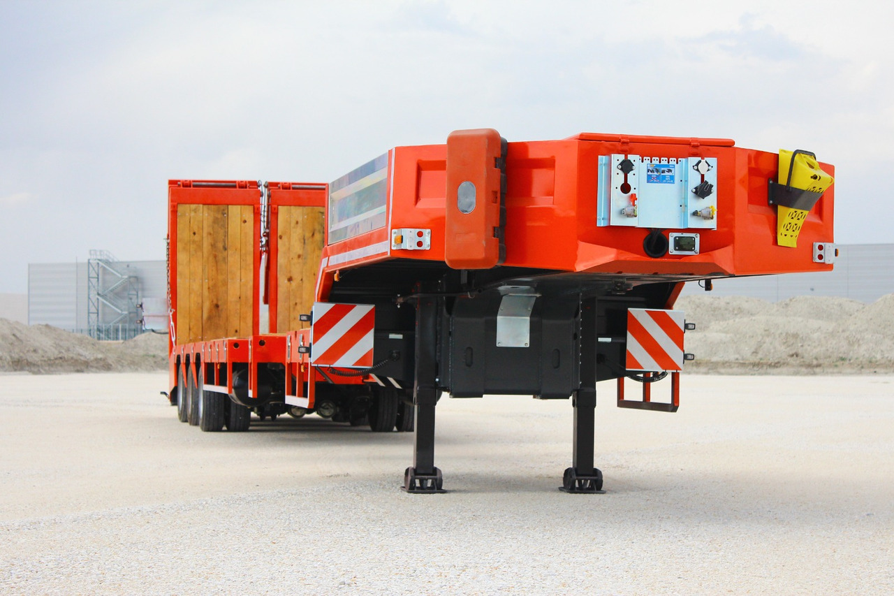 Nieuw Dieplader oplegger EMIRSAN 3 AXLE EXTENDABLE PLATFORM LOWBED: afbeelding 7