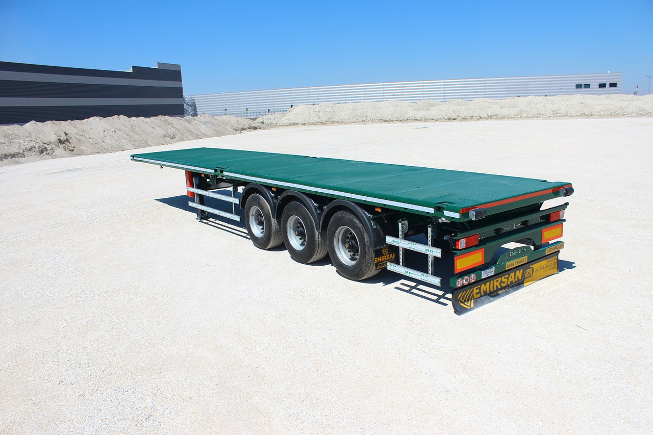 EMIRSAN Immediate Delivery From Stock 13.60 METER FLATBED - Open bak met boorden oplegger: afbeelding 2 EMIRSAN Immediate Delivery From Stock 13.60 METER FLATBED - Open bak met boorden oplegger: afbeelding 2