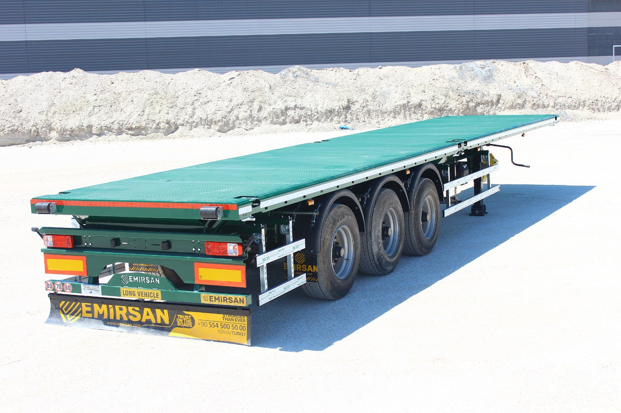 EMIRSAN Immediate Delivery From Stock 13.60 METER FLATBED - Open bak met boorden oplegger: afbeelding 4 EMIRSAN Immediate Delivery From Stock 13.60 METER FLATBED - Open bak met boorden oplegger: afbeelding 4
