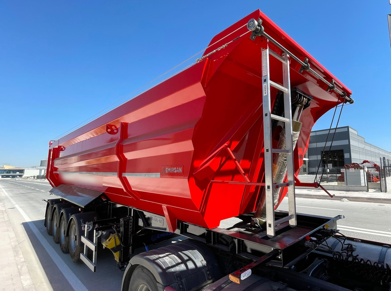 EMIRSAN SELF-STEERING, 4 AXLE U TYPE TIPPER - Kipper oplegger: afbeelding 1 EMIRSAN SELF-STEERING, 4 AXLE U TYPE TIPPER - Kipper oplegger: afbeelding 1