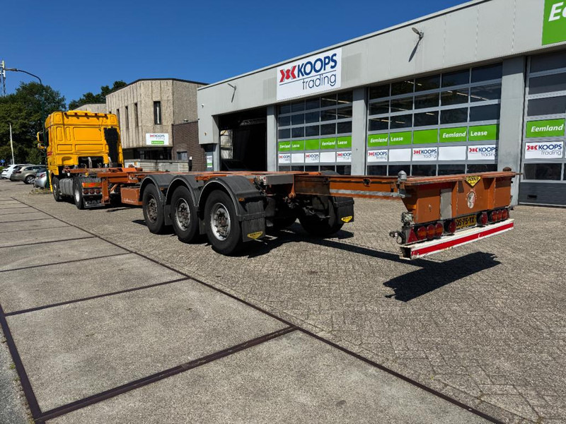 Broshuis MFCC container chassis Multi functioneel 2x 20 1x 30 1x 40 1x 45 saf assen uitschuifbaar tot 14,40 - Chassis oplegger: afbeelding 2 Broshuis MFCC container chassis Multi functioneel 2x 20 1x 30 1x 40 1x 45 saf assen uitschuifbaar tot 14,40 - Chassis oplegger: afbeelding 2