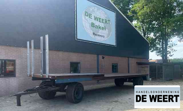 Balenwagen , landbouw wagen - Platte landbouwwagen: afbeelding 1 Balenwagen , landbouw wagen - Platte landbouwwagen: afbeelding 1