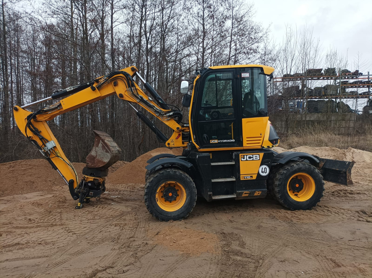 JCB HD110WT T4F - Minigraafmachine: afbeelding 2 JCB HD110WT T4F - Minigraafmachine: afbeelding 2