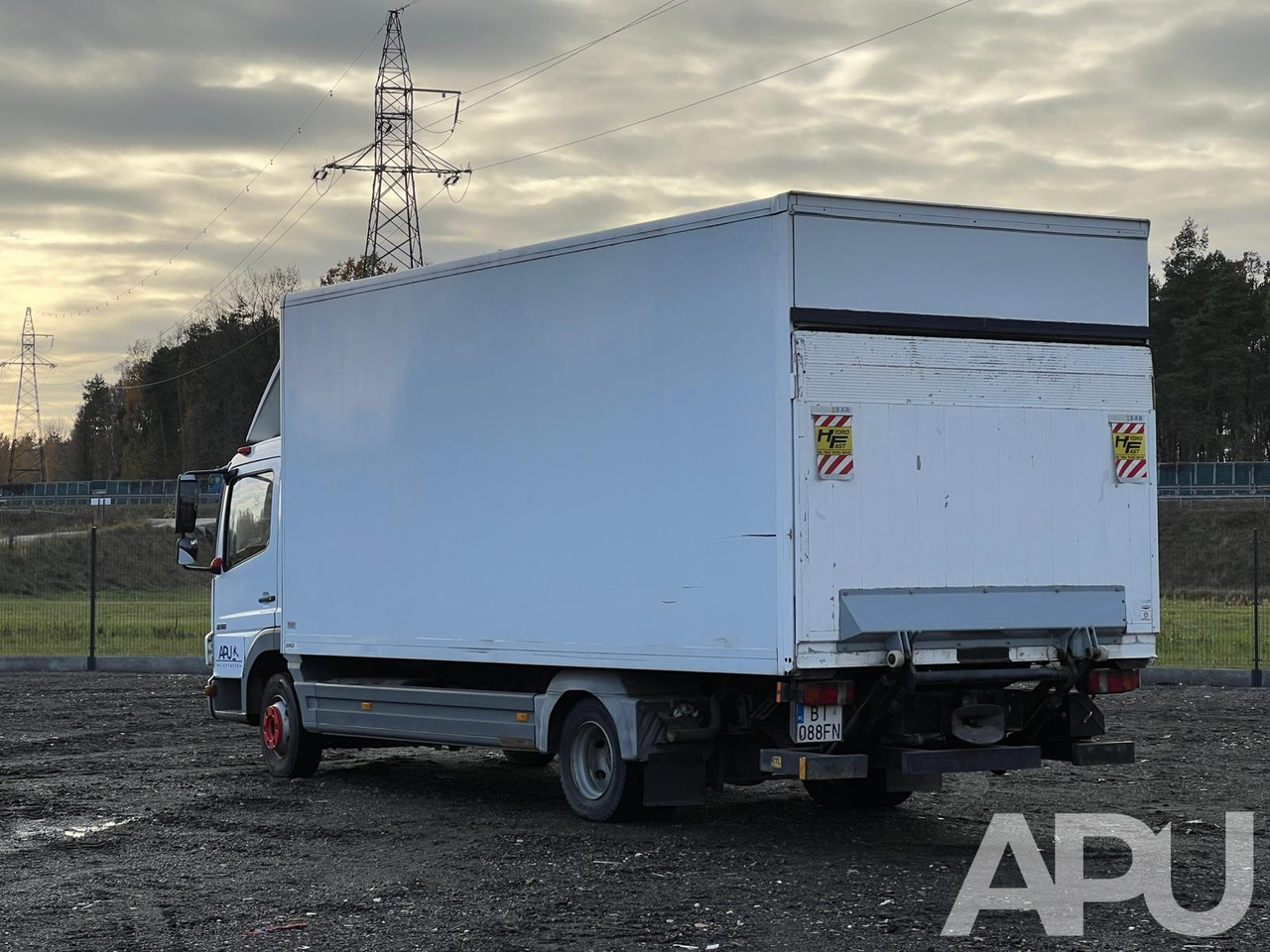 Bakwagen Mercedes-Benz ATEGO 818 winda: afbeelding 7