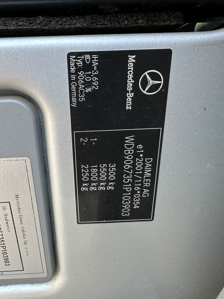 Meredes-Benz Sprinter 319 Bluetec 9 osobowy - Personenvervoer: afbeelding 4 Meredes-Benz Sprinter 319 Bluetec 9 osobowy - Personenvervoer: afbeelding 4
