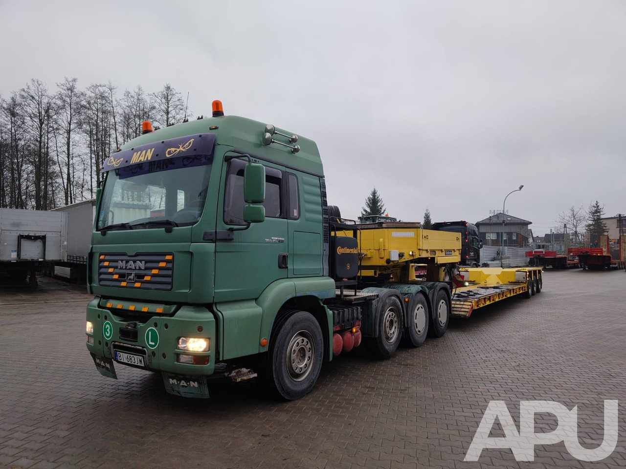 Man 26.463+ Goldhofer Tiefbett kpl - Trekker, Dieplader oplegger: afbeelding 1 Man 26.463+ Goldhofer Tiefbett kpl - Trekker, Dieplader oplegger: afbeelding 1