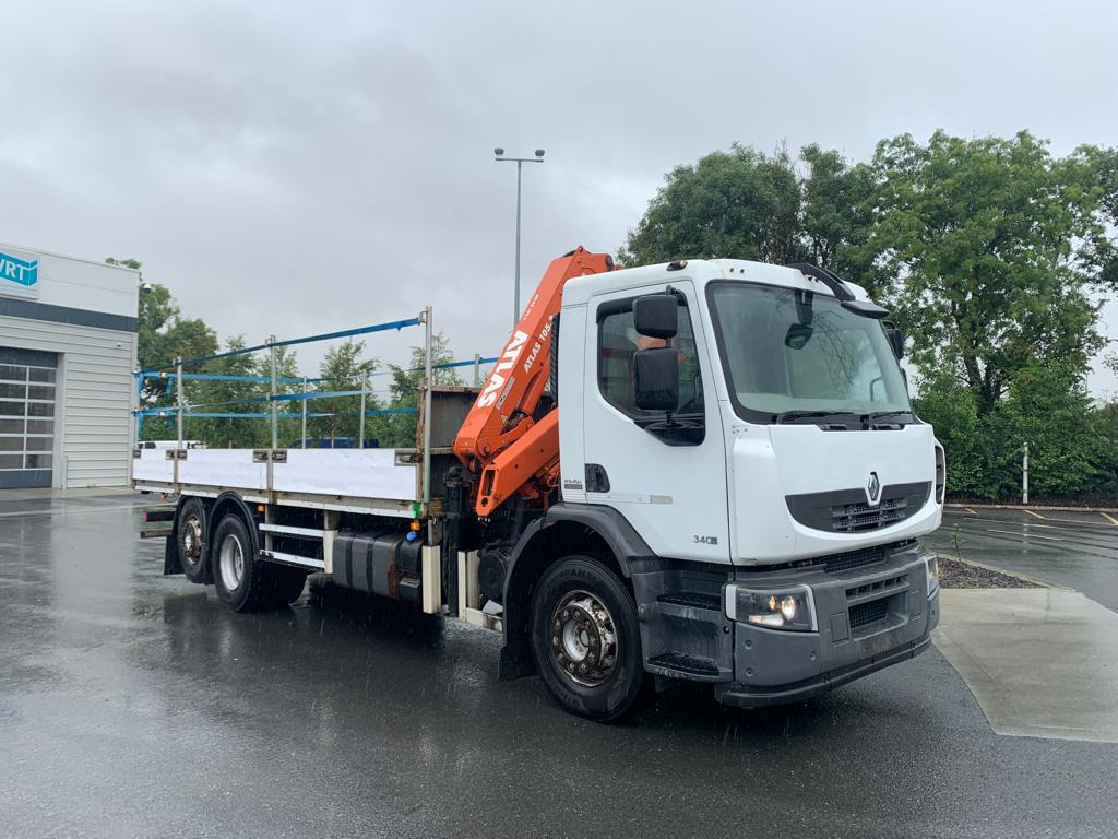 2011 Renault Premium Lander - Vrachtwagen met open laadbak, Kraanwagen: afbeelding 1 2011 Renault Premium Lander - Vrachtwagen met open laadbak, Kraanwagen: afbeelding 1