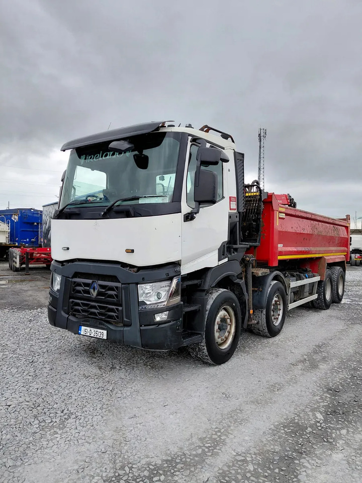 2015 Renault C 380 Grab Tipper 8×4 - Kipper vrachtwagen, Kraanwagen: afbeelding 4 2015 Renault C 380 Grab Tipper 8×4 - Kipper vrachtwagen, Kraanwagen: afbeelding 4