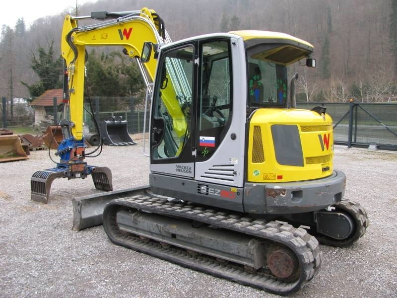 Wacker Neuson EZ 80 POWERTILLT + grajfer  - Minigraafmachine: afbeelding 4 Wacker Neuson EZ 80 POWERTILLT + grajfer  - Minigraafmachine: afbeelding 4