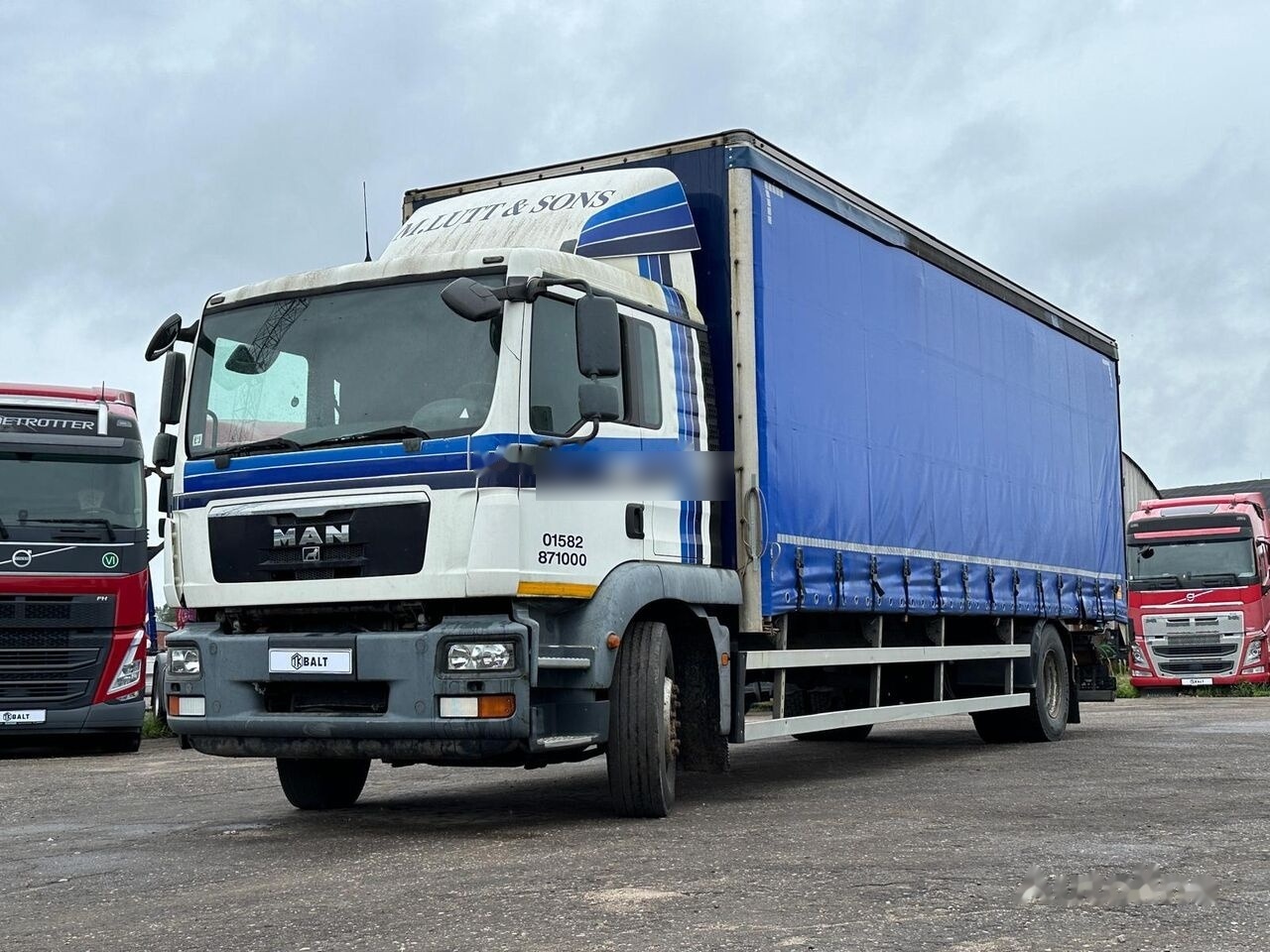 MAN TGM 18.250 - Schuifzeilen vrachtwagen: afbeelding 1 MAN TGM 18.250 - Schuifzeilen vrachtwagen: afbeelding 1