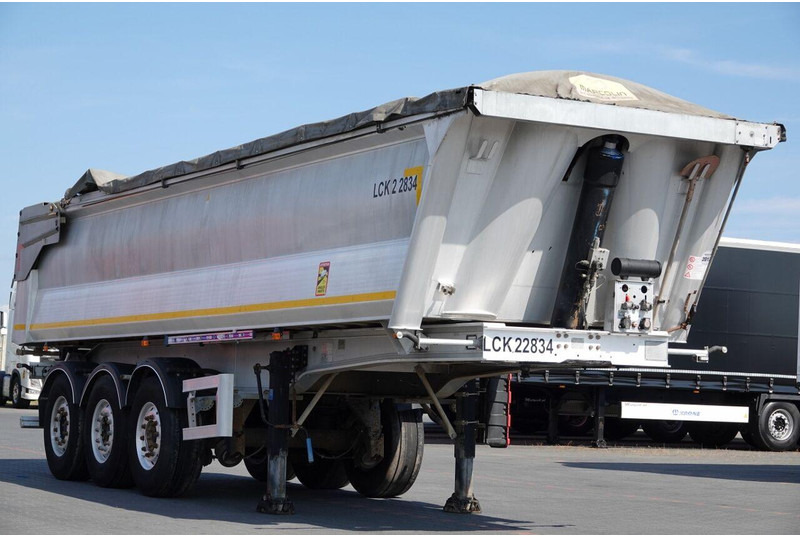 Kipper oplegger Benalu WYWROTKA 27 m3 / ALUMINIOWA / HYDRAULICZNA KLAPA / 2 OSIE PODNOS: afbeelding 6