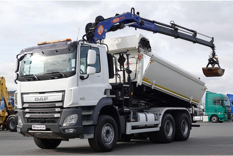 DAF CF 460 - Kipper vrachtwagen, Kraanwagen: afbeelding 1 DAF CF 460 - Kipper vrachtwagen, Kraanwagen: afbeelding 1