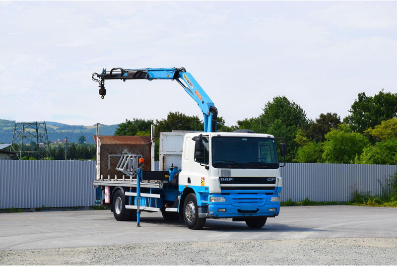 DAF CF 75.310 - Vrachtwagen met open laadbak, Kraanwagen: afbeelding 2 DAF CF 75.310 - Vrachtwagen met open laadbak, Kraanwagen: afbeelding 2