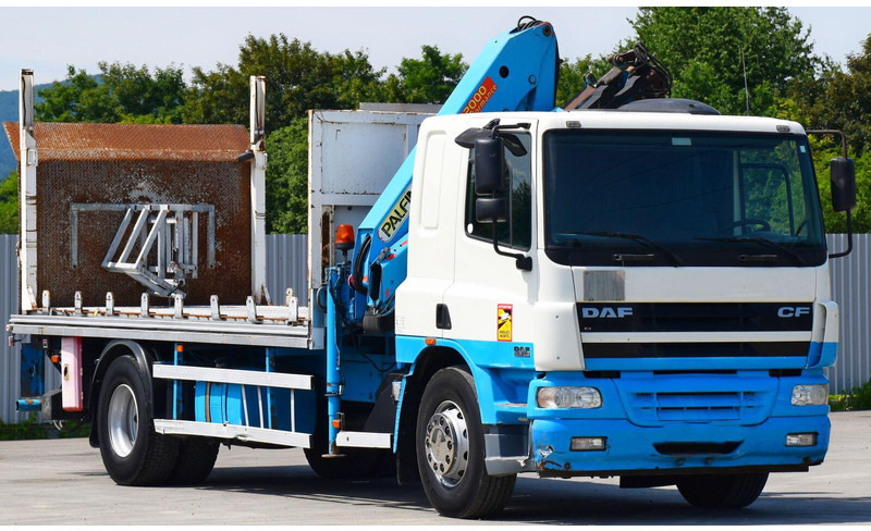 DAF CF 75.310 - Vrachtwagen met open laadbak, Kraanwagen: afbeelding 4 DAF CF 75.310 - Vrachtwagen met open laadbak, Kraanwagen: afbeelding 4