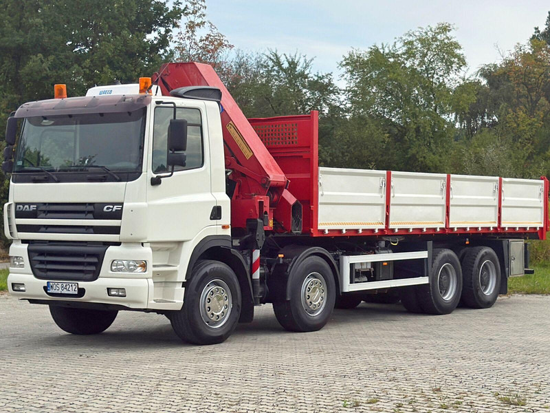 DAF CF 85.380 * HMF 2823 K6 (B3) + FUNK * 8x4 * TOP - Kipper vrachtwagen, Kraanwagen: afbeelding 4 DAF CF 85.380 * HMF 2823 K6 (B3) + FUNK * 8x4 * TOP - Kipper vrachtwagen, Kraanwagen: afbeelding 4