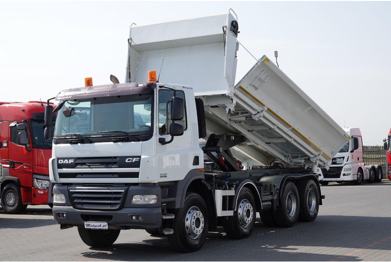 DAF CF 85.410 / 8X4 / WYWROTKA 2 STR / BORDMATIC / HYDROBURTA / SPRO - Kipper vrachtwagen: afbeelding 1 DAF CF 85.410 / 8X4 / WYWROTKA 2 STR / BORDMATIC / HYDROBURTA / SPRO - Kipper vrachtwagen: afbeelding 1