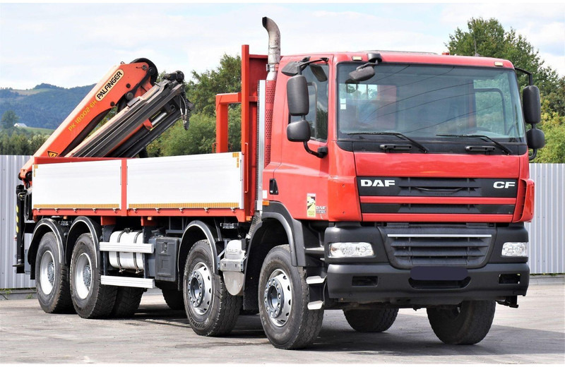 DAF CF 85.410 - Vrachtwagen met open laadbak, Kraanwagen: afbeelding 4 DAF CF 85.410 - Vrachtwagen met open laadbak, Kraanwagen: afbeelding 4