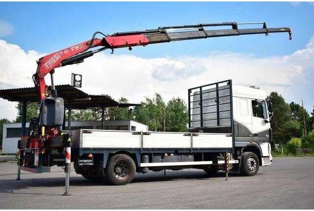 DAF XF 105.410 - Vrachtwagen met open laadbak, Kraanwagen: afbeelding 2 DAF XF 105.410 - Vrachtwagen met open laadbak, Kraanwagen: afbeelding 2