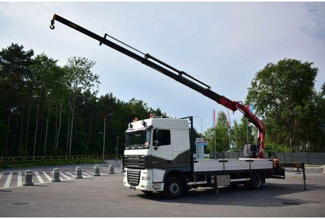 DAF XF 105.410 - Vrachtwagen met open laadbak, Kraanwagen: afbeelding 5 DAF XF 105.410 - Vrachtwagen met open laadbak, Kraanwagen: afbeelding 5