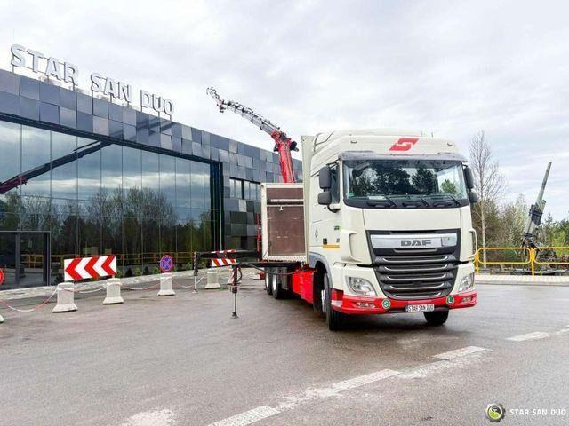DAF XF 440 6x2 Fassi F365 FLY JIBCranePallet Grippe - Vrachtwagen met open laadbak, Kraanwagen: afbeelding 2 DAF XF 440 6x2 Fassi F365 FLY JIBCranePallet Grippe - Vrachtwagen met open laadbak, Kraanwagen: afbeelding 2