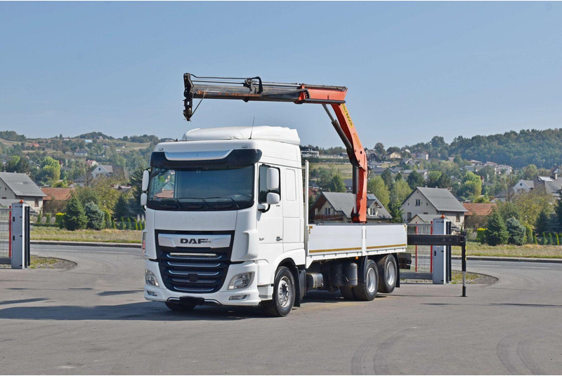 DAF XF 530 Pritsche 6,30 m + PK 15500 * TOPZUSTAND - Vrachtwagen met open laadbak, Kraanwagen: afbeelding 2 DAF XF 530 Pritsche 6,30 m + PK 15500 * TOPZUSTAND - Vrachtwagen met open laadbak, Kraanwagen: afbeelding 2