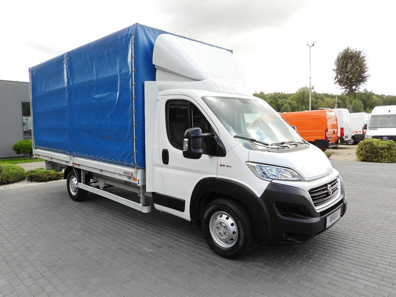 Fiat DUCATO PLANDEKA 10 PALET TEMPOMAT LEDY KLIMATYZACJA 180KM [ L07 - Schuifzeilen bestelwagen: afbeelding 4 Fiat DUCATO PLANDEKA 10 PALET TEMPOMAT LEDY KLIMATYZACJA 180KM [ L07 - Schuifzeilen bestelwagen: afbeelding 4