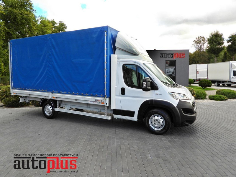 Fiat DUCATO PLANDEKA 10 PALET TEMPOMAT LEDY KLIMATYZACJA 180KM [ L07 - Schuifzeilen bestelwagen: afbeelding 1 Fiat DUCATO PLANDEKA 10 PALET TEMPOMAT LEDY KLIMATYZACJA 180KM [ L07 - Schuifzeilen bestelwagen: afbeelding 1
