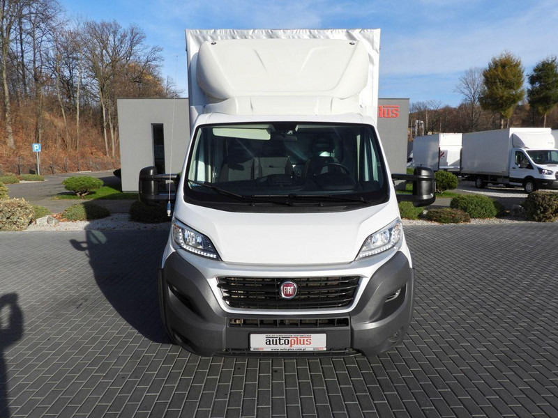Fiat DUCATO PLANDEKA 8 PALET TEMPOMAT LEDY KLIMATYZACJA 150KM [ A024 - Schuifzeilen bestelwagen: afbeelding 5 Fiat DUCATO PLANDEKA 8 PALET TEMPOMAT LEDY KLIMATYZACJA 150KM [ A024 - Schuifzeilen bestelwagen: afbeelding 5