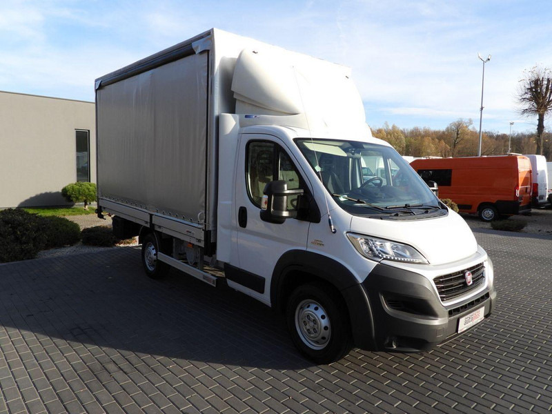 Fiat DUCATO PLANDEKA 8 PALET TEMPOMAT LEDY KLIMATYZACJA 150KM [ A024 - Schuifzeilen bestelwagen: afbeelding 4 Fiat DUCATO PLANDEKA 8 PALET TEMPOMAT LEDY KLIMATYZACJA 150KM [ A024 - Schuifzeilen bestelwagen: afbeelding 4