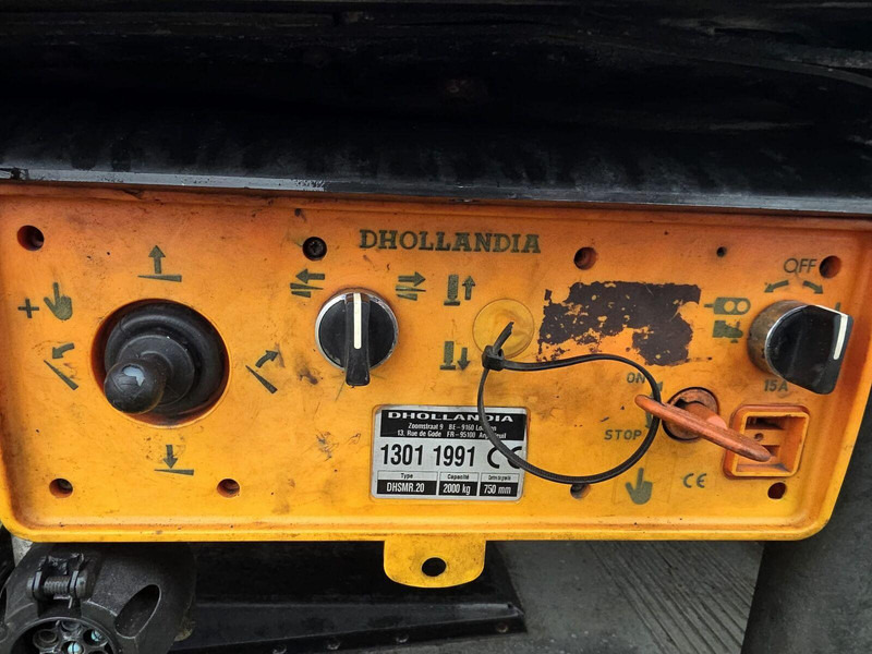 Koelwagen oplegger Fruehauf Carrier Vector 1950 MT frigo semi-trailer + DHollandia: afbeelding 10