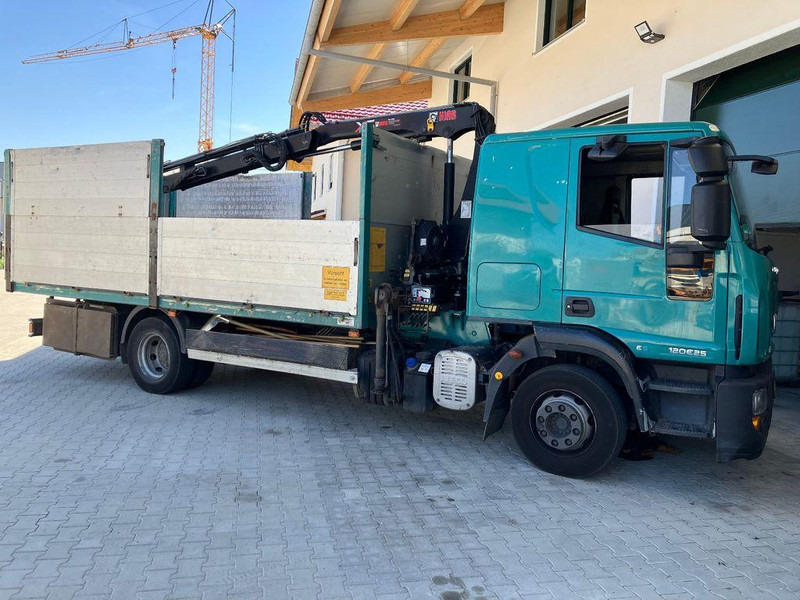 Iveco 120E25 M122 KRAN RETARDER 2xAHK KLIMA - Vrachtwagen met open laadbak, Kraanwagen: afbeelding 4 Iveco 120E25 M122 KRAN RETARDER 2xAHK KLIMA - Vrachtwagen met open laadbak, Kraanwagen: afbeelding 4