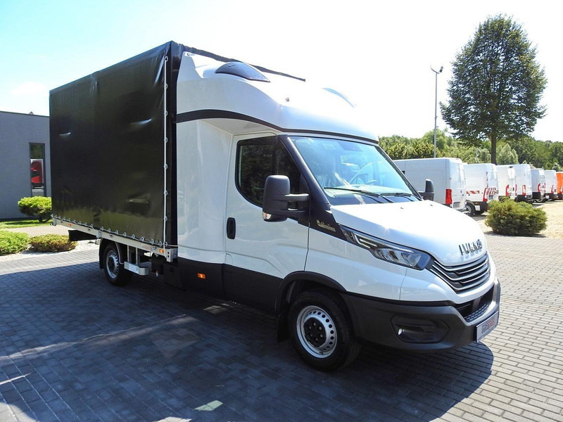 Iveco DAILY 35S18 NOWY PLANDEKA 8 PALET TEMPOMAT NAWIGACJA LEDY AUTOMA - Schuifzeilen bestelwagen: afbeelding 4 Iveco DAILY 35S18 NOWY PLANDEKA 8 PALET TEMPOMAT NAWIGACJA LEDY AUTOMA - Schuifzeilen bestelwagen: afbeelding 4