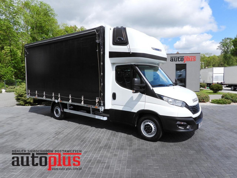 Iveco DAILY 35S18 PLANDEKA 10 PALET WEBASTO TEMPOMAT KLIMATYZACJA 18 - Schuifzeilen bestelwagen: afbeelding 1 Iveco DAILY 35S18 PLANDEKA 10 PALET WEBASTO TEMPOMAT KLIMATYZACJA 18 - Schuifzeilen bestelwagen: afbeelding 1