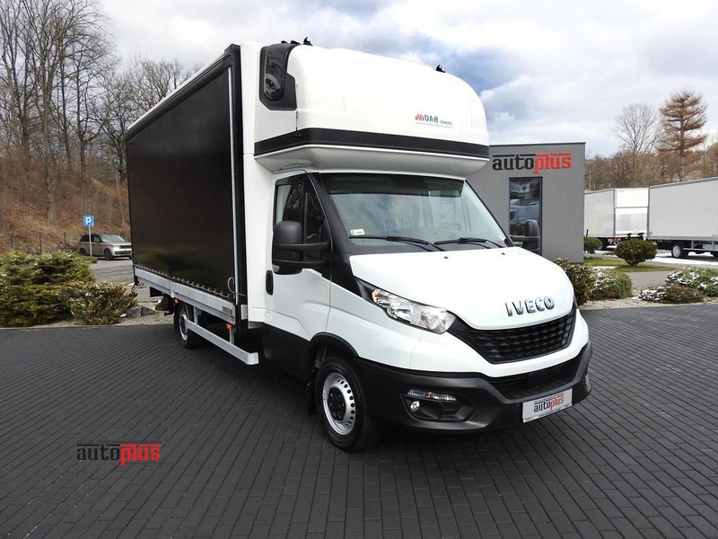 Iveco DAILY 35S18 PLANDEKA 10 PALET WEBASTO TEMPOMAT KLIMATYZACJA 18 - Schuifzeilen bestelwagen: afbeelding 1 Iveco DAILY 35S18 PLANDEKA 10 PALET WEBASTO TEMPOMAT KLIMATYZACJA 18 - Schuifzeilen bestelwagen: afbeelding 1