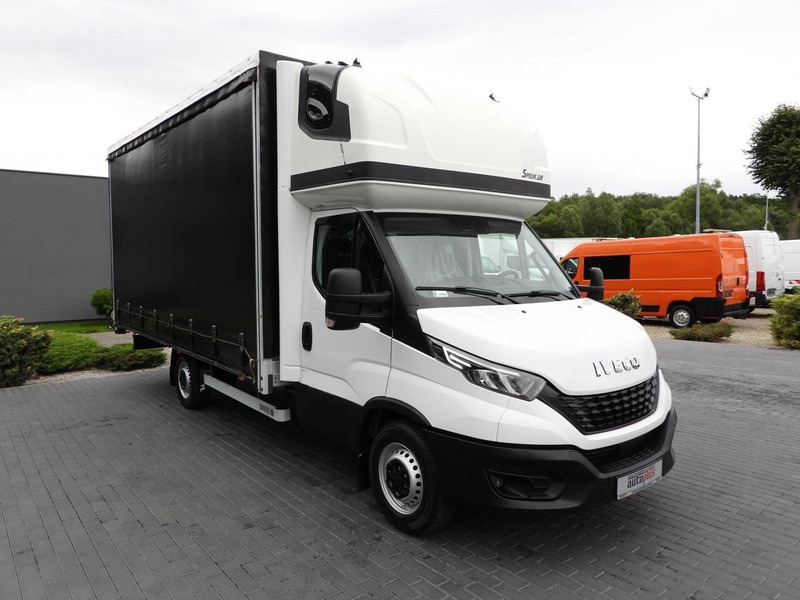 Iveco DAILY 35S18 PLANDEKA 10 PALET WEBASTO TEMPOMAT NAWIGACJA LEDY KL - Schuifzeilen bestelwagen: afbeelding 4 Iveco DAILY 35S18 PLANDEKA 10 PALET WEBASTO TEMPOMAT NAWIGACJA LEDY KL - Schuifzeilen bestelwagen: afbeelding 4