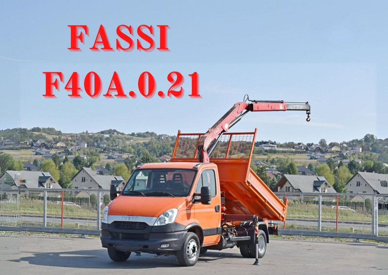 Iveco DAILY 70C17 - Kipper vrachtwagen, Kraanwagen: afbeelding 1 Iveco DAILY 70C17 - Kipper vrachtwagen, Kraanwagen: afbeelding 1