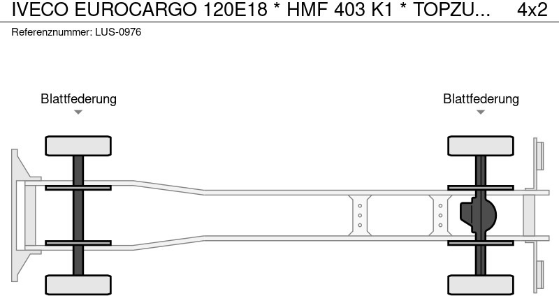 Leasing Iveco EUROCARGO 120E18 * HMF 403 K1 * TOPZUSTAND Iveco EUROCARGO 120E18 * HMF 403 K1 * TOPZUSTAND: afbeelding 15
