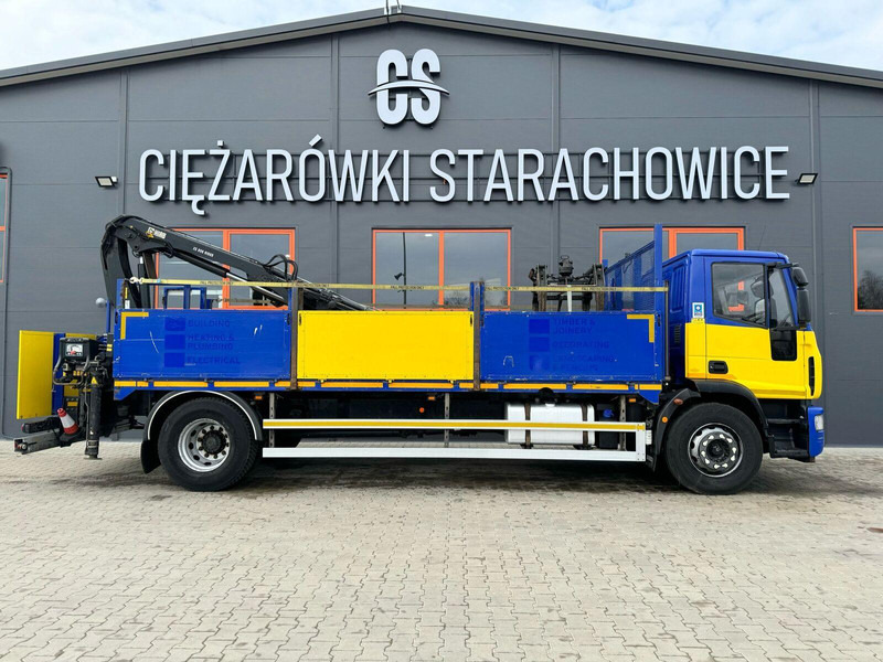 Iveco EuroCargo 180E25 - Vrachtwagen met open laadbak, Kraanwagen: afbeelding 5 Iveco EuroCargo 180E25 - Vrachtwagen met open laadbak, Kraanwagen: afbeelding 5