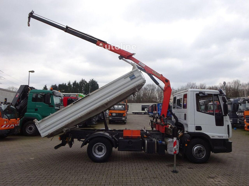 Iveco ML75E18K - 3 way tipper+crane - Kipper vrachtwagen, Kraanwagen: afbeelding 4 Iveco ML75E18K - 3 way tipper+crane - Kipper vrachtwagen, Kraanwagen: afbeelding 4