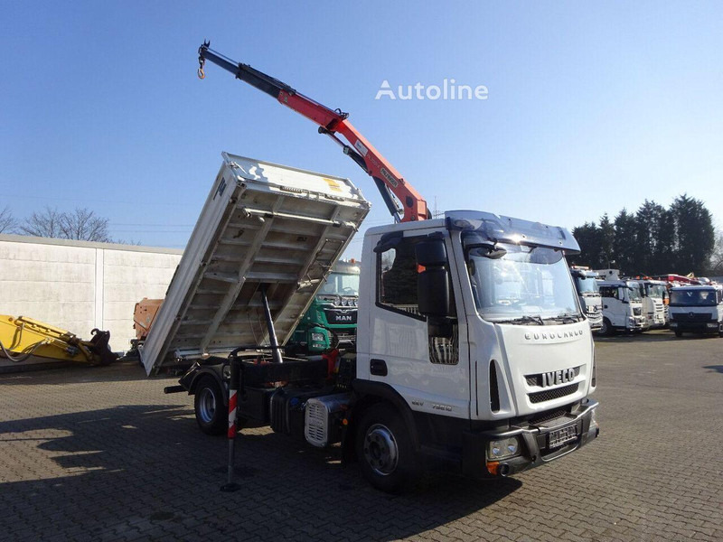 Iveco ML75E18K - 3 way tipper+crane - Kipper vrachtwagen, Kraanwagen: afbeelding 5 Iveco ML75E18K - 3 way tipper+crane - Kipper vrachtwagen, Kraanwagen: afbeelding 5