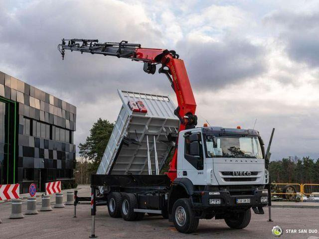 Iveco TRAKKER 360 6x6 PALFINGER PK 36002 Crane Kipper - Kipper vrachtwagen, Kraanwagen: afbeelding 2 Iveco TRAKKER 360 6x6 PALFINGER PK 36002 Crane Kipper - Kipper vrachtwagen, Kraanwagen: afbeelding 2