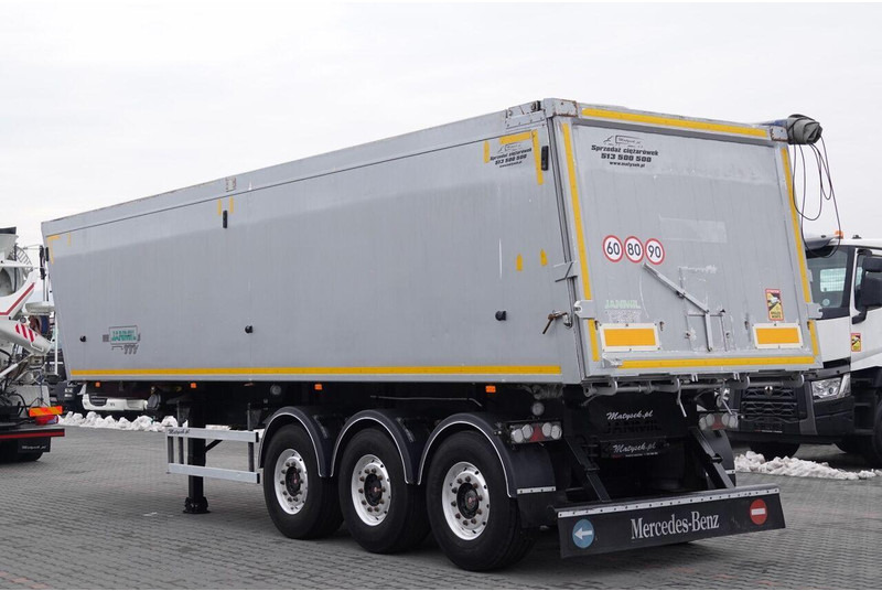 Janmil WYWROTKA / 42 m3 / TYŁ KLAPA / SAF / OŚ PODNOSZONA / ALUFELGI / - Kipper oplegger: afbeelding 4 Janmil WYWROTKA / 42 m3 / TYŁ KLAPA / SAF / OŚ PODNOSZONA / ALUFELGI / - Kipper oplegger: afbeelding 4