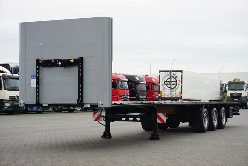 Open bak met boorden oplegger Kögel / MEGA / PLATFORMA / MULTI LOCK / OŚ PODNOSZONA: afbeelding 1