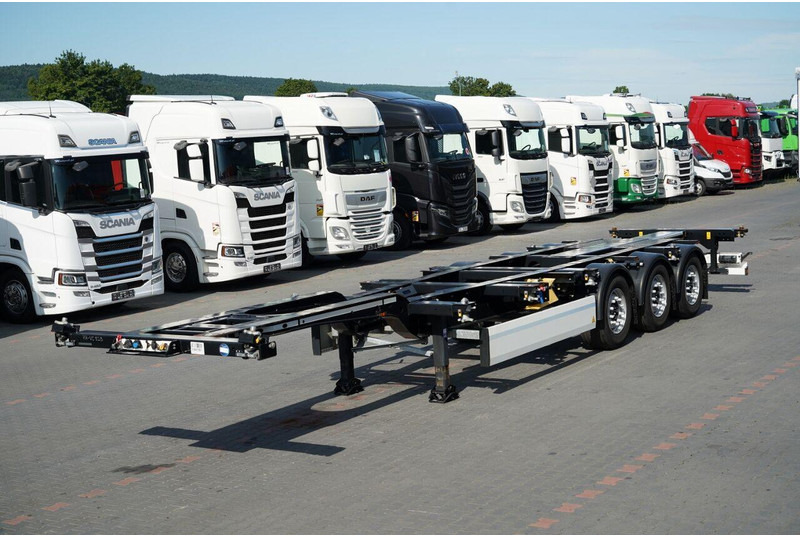 Krone NACZEPA PODKONTENEROWA / MAŁO UŻYWANA / UNIWERSALNA / 2023 ROK - Containertransporter/ Wissellaadbak oplegger: afbeelding 1 Krone NACZEPA PODKONTENEROWA / MAŁO UŻYWANA / UNIWERSALNA / 2023 ROK - Containertransporter/ Wissellaadbak oplegger: afbeelding 1