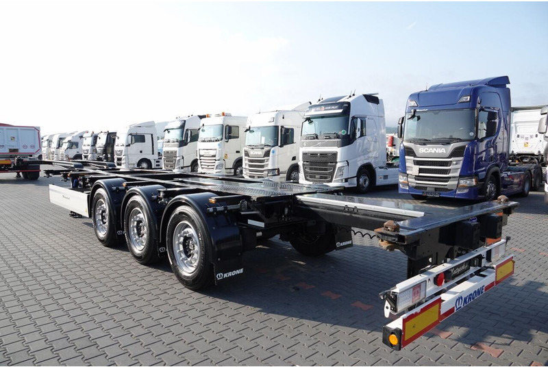 Krone NACZEPA PODKONTENEROWA / NOWA / 2023 ROK / ROZSUWANY TYŁ / DO WS - Containertransporter/ Wissellaadbak oplegger: afbeelding 5 Krone NACZEPA PODKONTENEROWA / NOWA / 2023 ROK / ROZSUWANY TYŁ / DO WS - Containertransporter/ Wissellaadbak oplegger: afbeelding 5