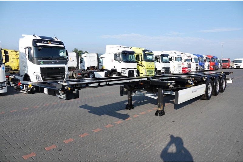 Krone NACZEPA PODKONTENEROWA / NOWA / 2023 ROK / ROZSUWANY TYŁ / DO WS - Containertransporter/ Wissellaadbak oplegger: afbeelding 4 Krone NACZEPA PODKONTENEROWA / NOWA / 2023 ROK / ROZSUWANY TYŁ / DO WS - Containertransporter/ Wissellaadbak oplegger: afbeelding 4