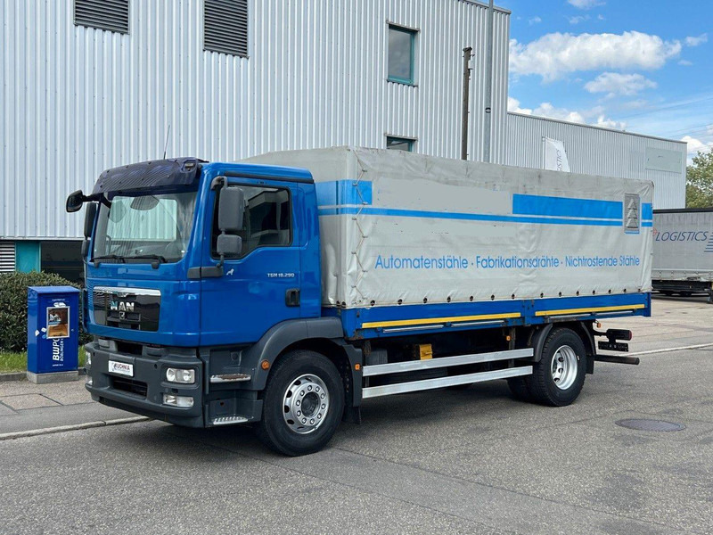 MAN 18.290 Pritsche 6,1m Klima Edscha AHK Autom. - Vrachtwagen met open laadbak: afbeelding 2 MAN 18.290 Pritsche 6,1m Klima Edscha AHK Autom. - Vrachtwagen met open laadbak: afbeelding 2