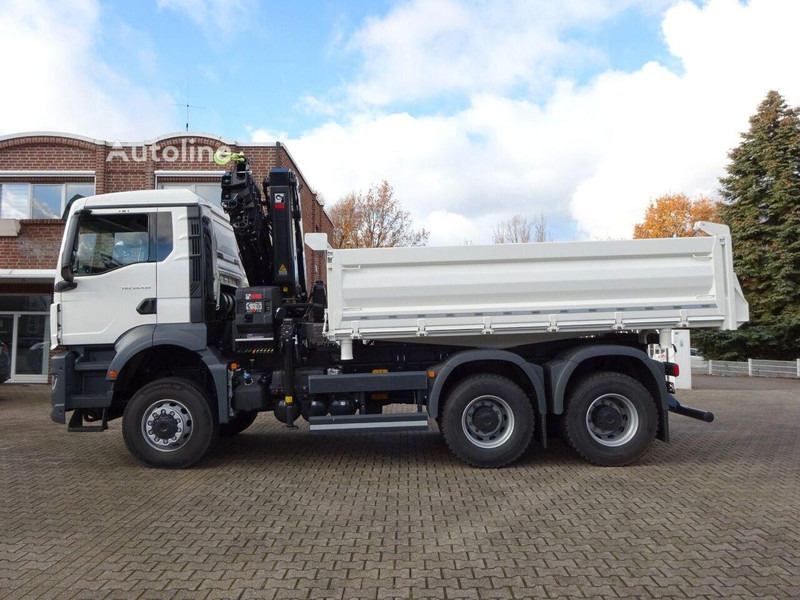 MAN 33.430 - 3 way tipper+crane 6x6 - Kipper vrachtwagen, Kraanwagen: afbeelding 3 MAN 33.430 - 3 way tipper+crane 6x6 - Kipper vrachtwagen, Kraanwagen: afbeelding 3